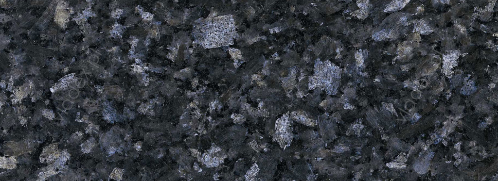 Granit Labrador Blue, struktura